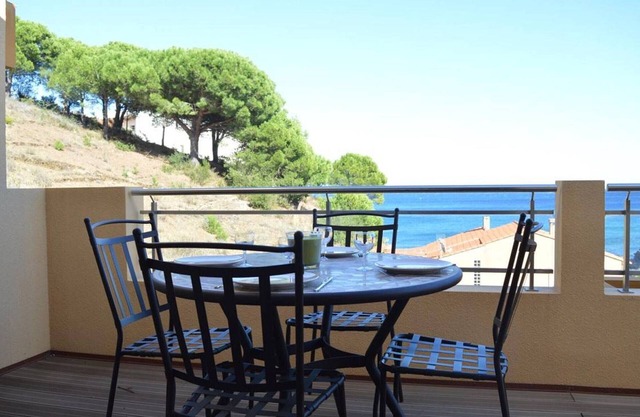 Modern 2-bedroom apartment with terrace, parking and air conditioning in Banyuls-sur-Mer