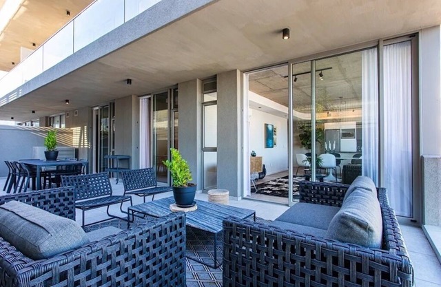 Modern 2-bedroom apartment with large teracce in delightful De Waterkant