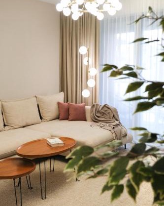 Modern 2-Room Apartment, Free Underground Parking