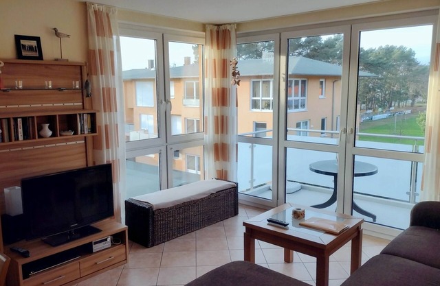 Modern 3-room apartment Strandmöwe with panoramic window - Strandmöwe