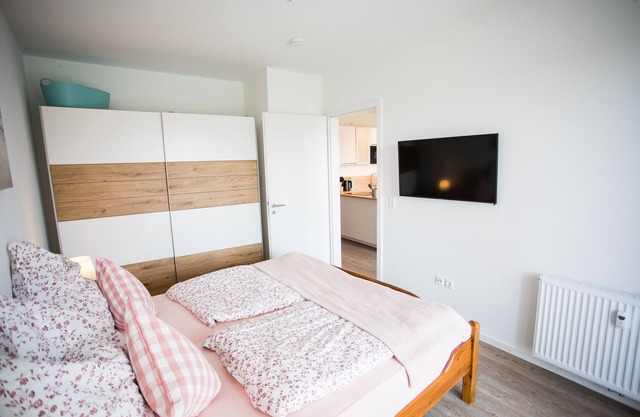 Modern apartment overlooking the dike, in Wremen
