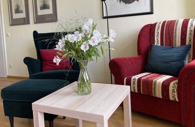 Modern, bright holiday apartment above Café Pfunds in the outskirts of Neustadt