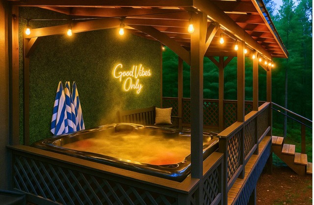 Modern & Cozy Blue Ridge Cabin: Hot Tub & Fire Pit, Surrounded by Nature