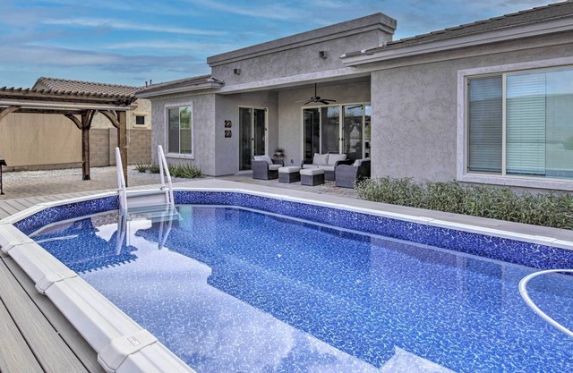 Modern Estrella Mountain Home with Pool & Patio!