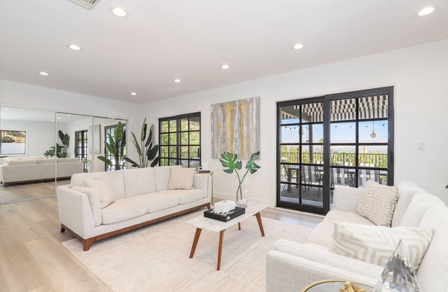 Modern Farmhouse with Panoramic Hill Views, Heated Saltwater Pool, Hot Tub
