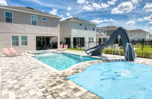 Modern Home with Private Pool, Game Room and Theater near Disney with Hotel Amenities by Rentyl - 417S