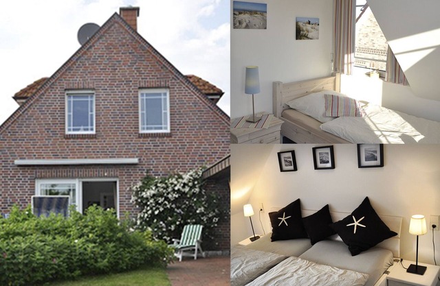 Modern, luxury holiday home with a large garden and terrace near the beach.
