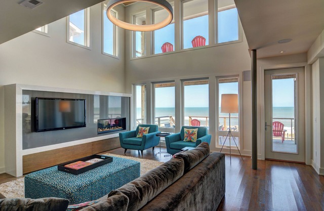 Modern Oceanfront Home With Elevator