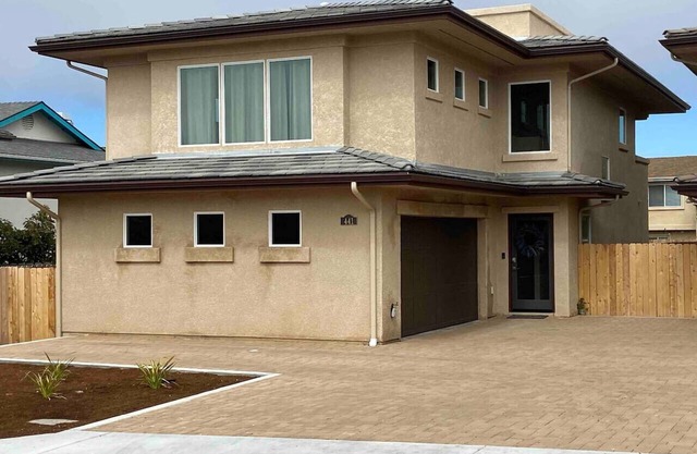 Modern Rooftop Zen with Ocean and Mountain Views