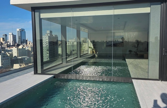 Modern studio apartment New 24hs security 24hs swimming pool fitness center quiet area