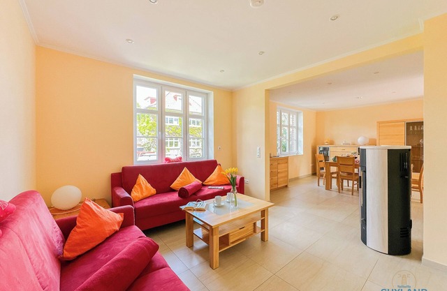 Modern vacation home Kugelbake in Cuxhaven with large garden and terrace