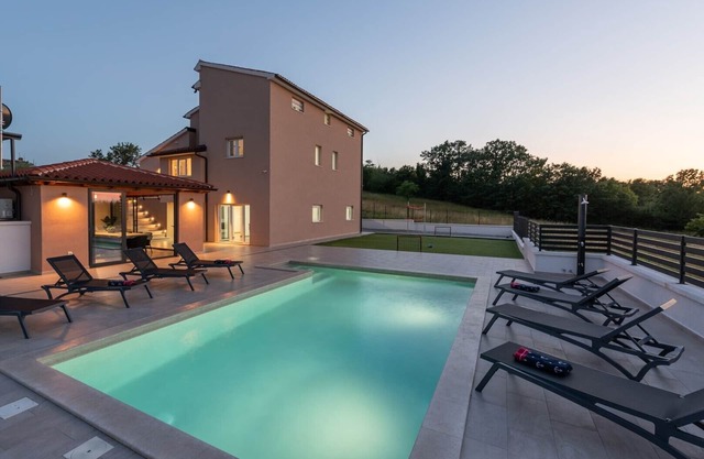 Modern Villa in Karojba with private pool.
