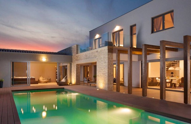Modern Villa Royal Green, in Istria, with a Pool
