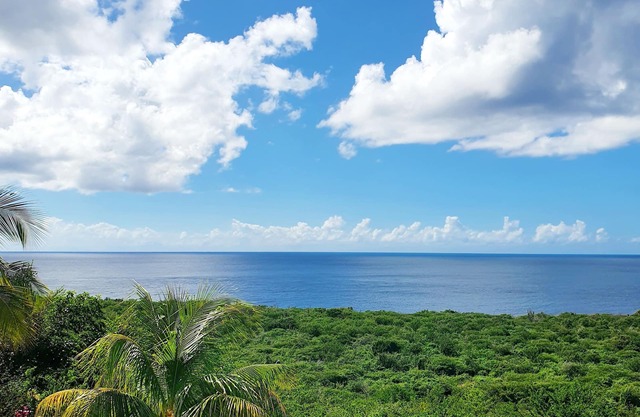 Modern villa with pool and 180° unobstructed view over the Caribbean Sea!