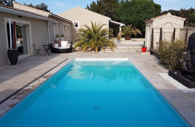 Modern villa with pool