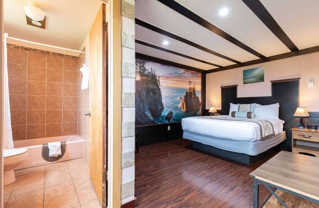 Moonlight Trail - King Studio Room at Wanderlust Inn, Pet Friendly