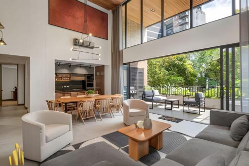 Morph 201 - Apt Moderno con Techo Alto y BBQ