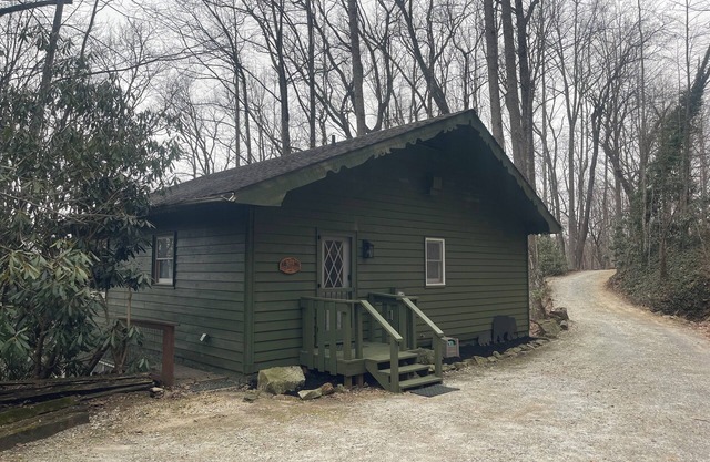 Mountain Resort Cabin with outdoor gas firepit, and mountain stream!