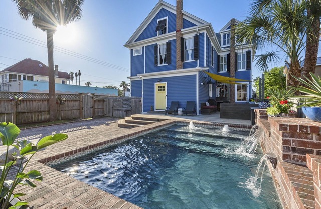 My Blue Heaven Luxe Beach🌞 Heated Pool 🌞 near Pier & Strand 🌞 2 King Beds 5 Star