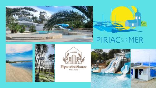 MysavinaHouse mobilhome 4 à 6 pers camping 4 Etoiles