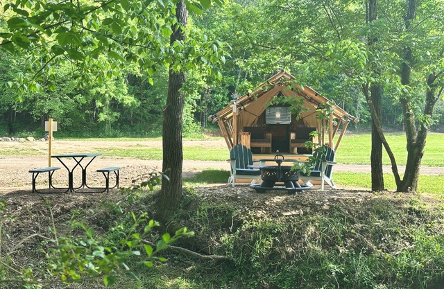 Nature Retreat: Cozy tent|HVAC|Spa Bath