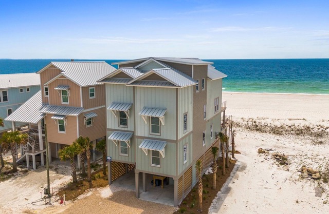 New Construction, Beachfront Views, Multiple Living Areas, Pet-Friendly