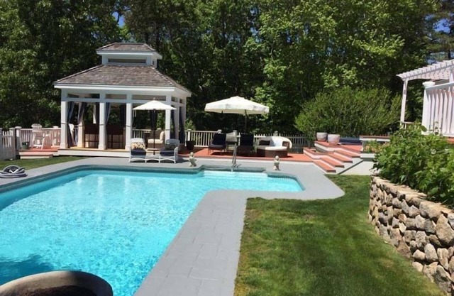 NEW for 2025! Osterville heated pool rental near Dowses beach RPMS102