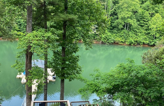 NEW Listing! LAKEFRONT COZY with fire pit and dock! NEW internet