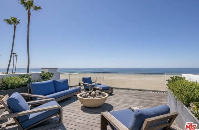 New Modern Beach Front Home With Gorgeous Roof Top Deck!