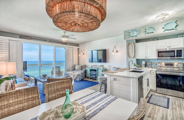 Newly Renovated! Gulf Front! Pier Park! 30A! West End! FREE Beach Service! NICE!