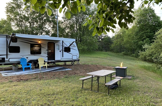 nFamily Camper one mile from Crystal Mountain Family Resort