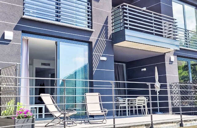 Nice apartment for 3 people with A/C, pool, WIFI, TV and terrace