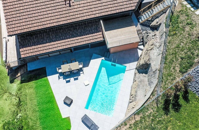 Nice apartment for 4 guests with pool, WIFI, TV, terrace, pets allowed and panoramic view