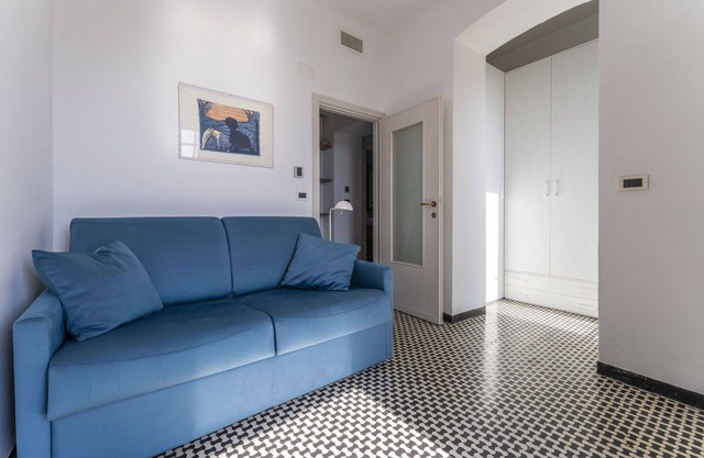 Nice apartment for 4 guests with WIFI, A/C, TV, balcony and panoramic view, close to Portofino