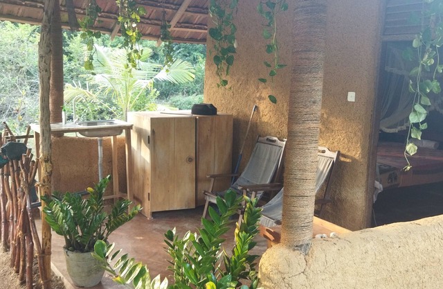 nice place to yoga and meditation cabanas with nature