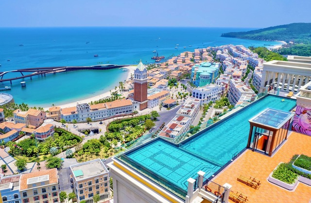 Nice Seaview-Kiss bridge-Firework-Sunset