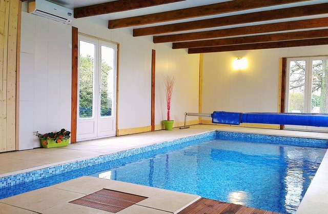Norman house with heated indoor pool