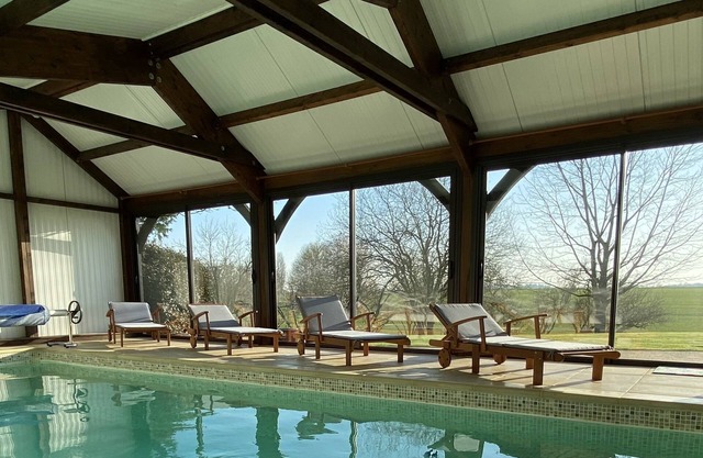 Normandy home classed 4*, indoor swimming pool