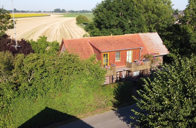 North Sea house in the countryside' - nature in view