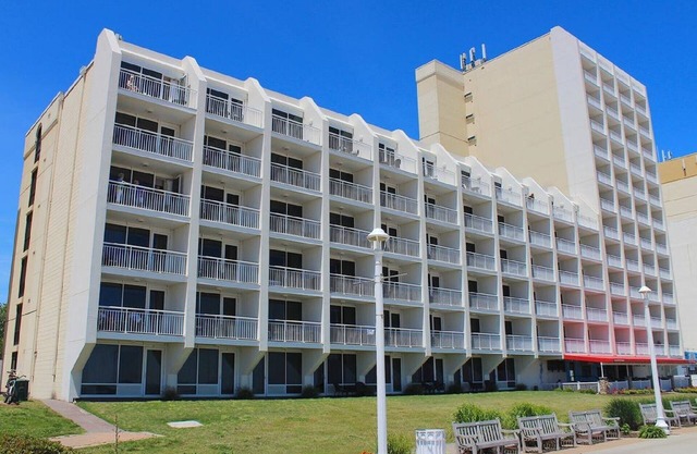 Ocean Sands Resort oceanfront suite with balcony