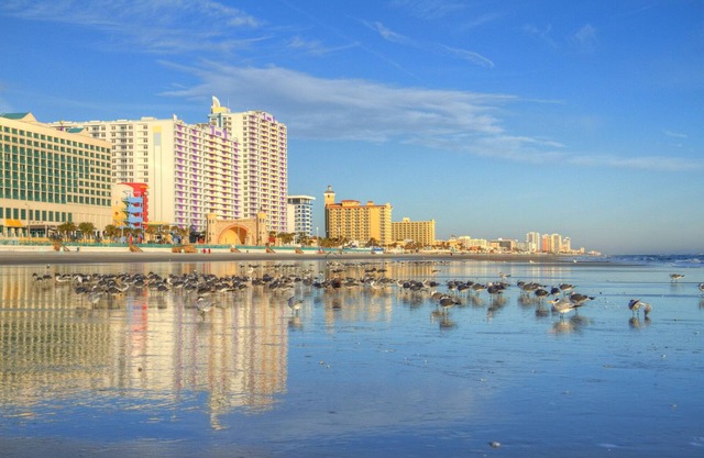 Ocean View! Beach-side Sun and Daytona Fun!