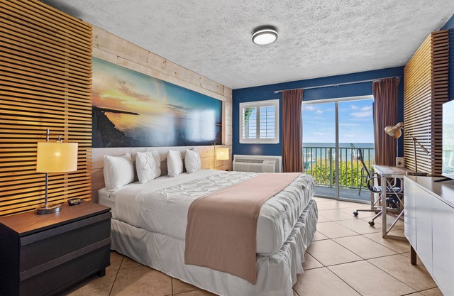Ocean View Hotel Room with Balcony- King Bed #17