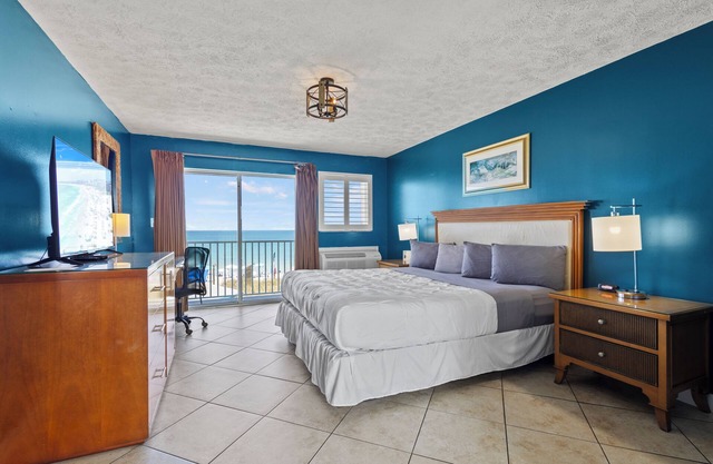 Ocean View Hotel Room with Balcony- King Bed #21