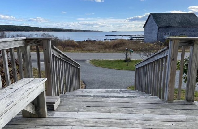 Ocean view tranquil cape