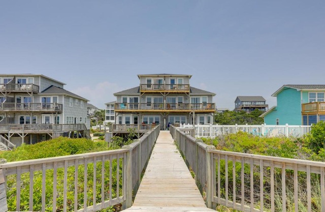 Oceanfront Emerald Isle Escape with Private Hot Tub!