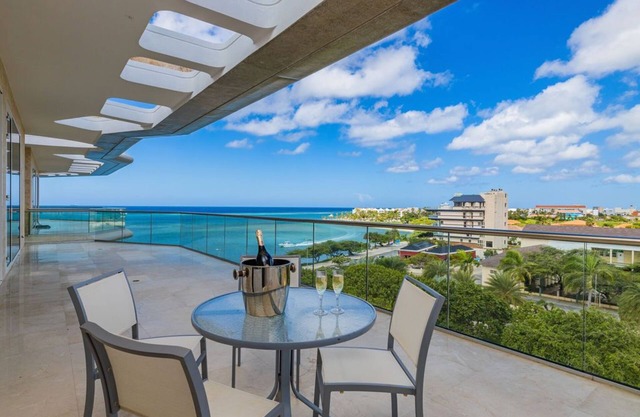 Oceanfront Luxury Penthouse with Stunning Views and Private Pool.