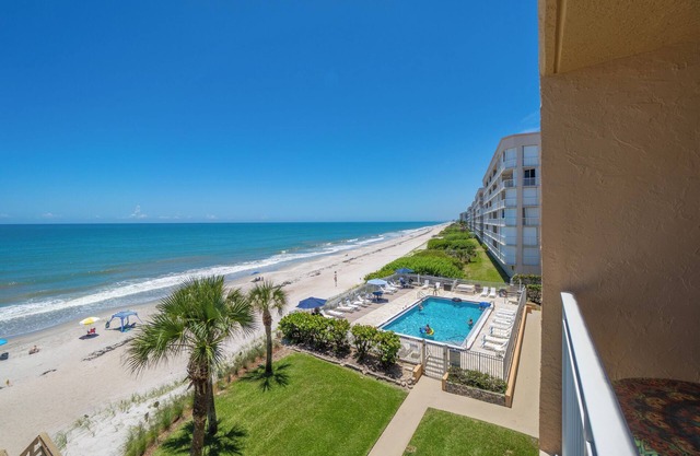 Oceanfront Condo at Quiet Beach