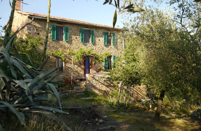 Oekohof in the ancient olive grove, close to the sea, beautiful view, bath fountain