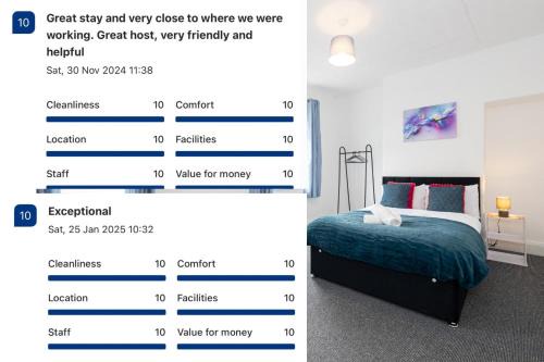 Old Trafford - FREE parking - 4 Guests