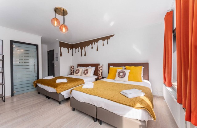 Our Giant Chocolate Donut Room by Homer Simpson - Perfect for up to 4 guests.